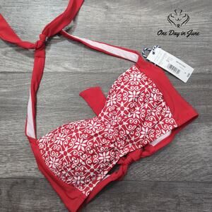 Sonnet Shores Tie Back Halter Bikini Top Size 6